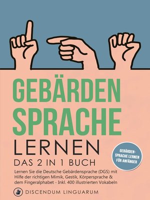 cover image of Gebärdensprache lernen
